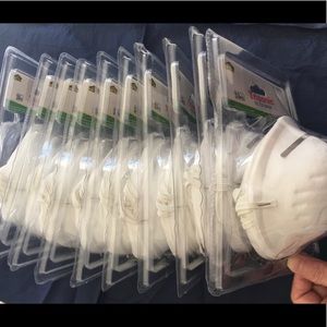 NWT 10 Packs (100 PCS) Dust Masks. One Size